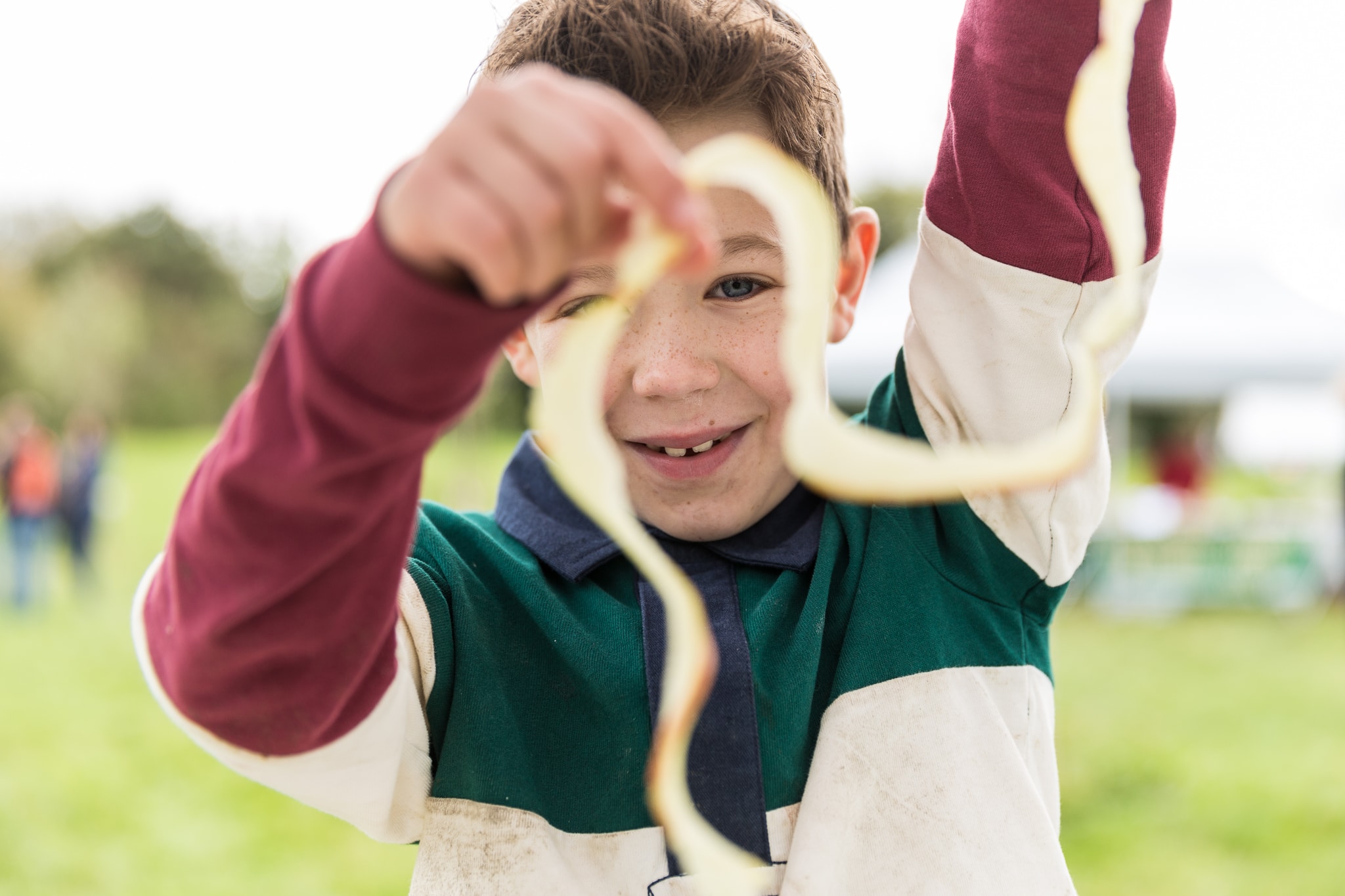Apple peel competition 2019: Chris Bailey